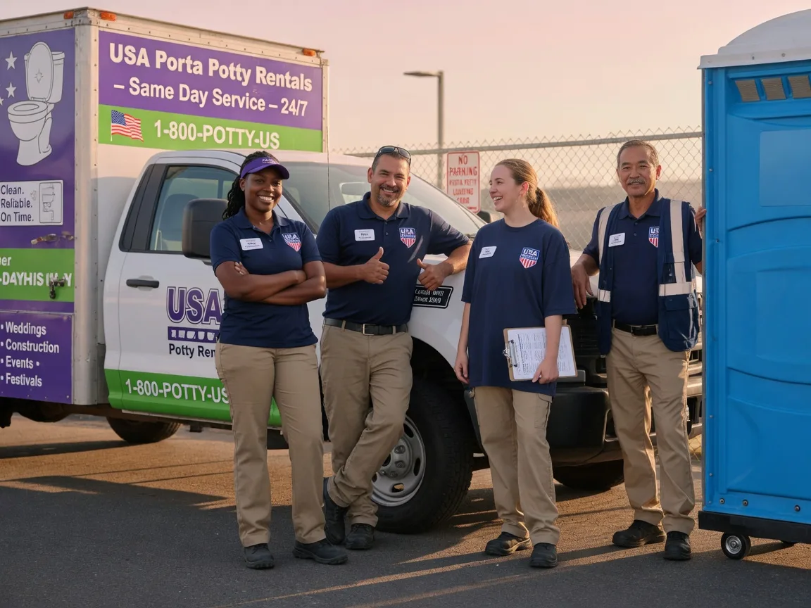 Porta Potty Rental company in Alamance, NC
